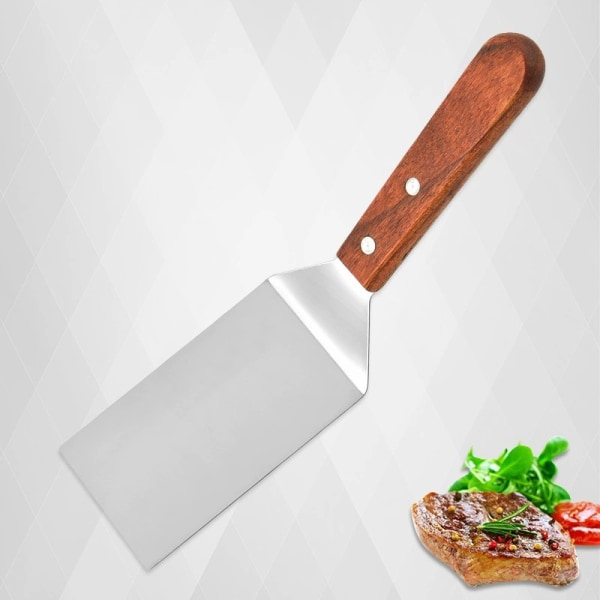 Plancha-spatel, 25 cm, gratengspade, stekespade for grill