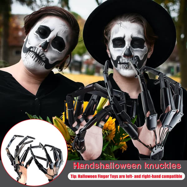 Leddet fingerstrekker, Halloween leddfinger, Flexi