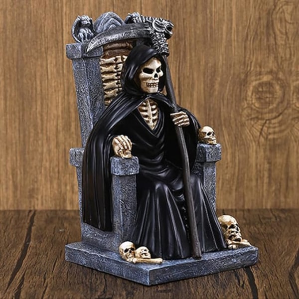 Døds trone ornament hjem dekorasjoner håndverk ornament skulptur