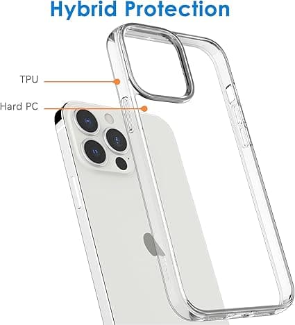 Etui til iPhone 13 Pro 6,1 tommer, ridsefast cover
