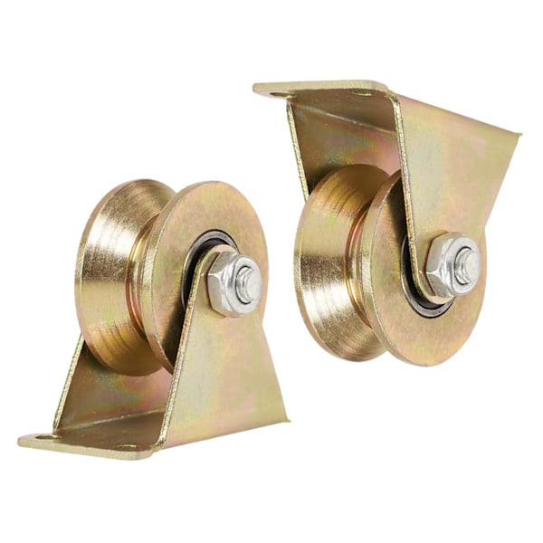 2 PCS 2" V-Groove Wheel, Sliding Gate Casters