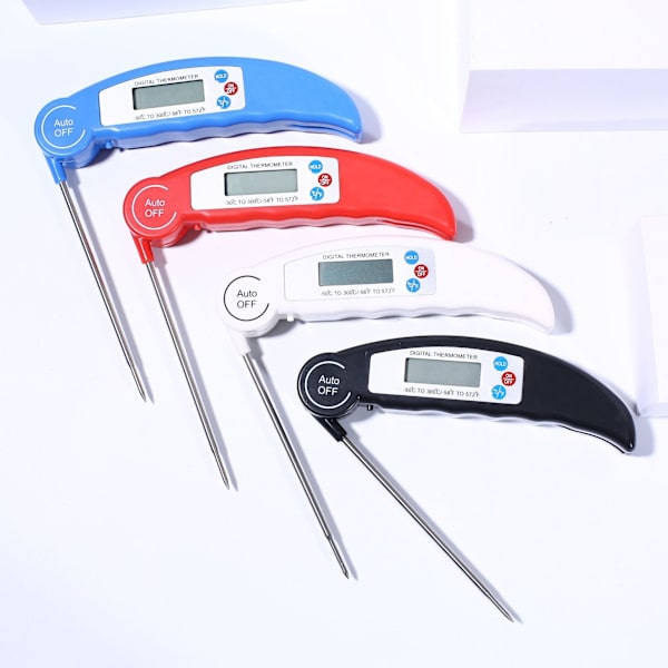 1 Blå Köks Termometer, 3s Snabbavläsning Matlagnings Termometer,