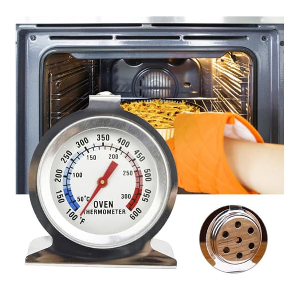 Rustfritt stål ovnstermometer, pidestall ovnstermometer (50-300 grader)