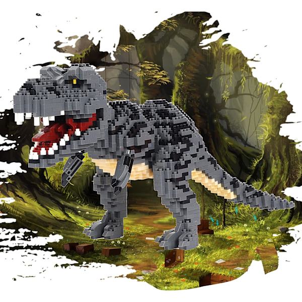 LULUFUN Dinosaur Building Blocks Kit, DIY Mini Building Blocks T