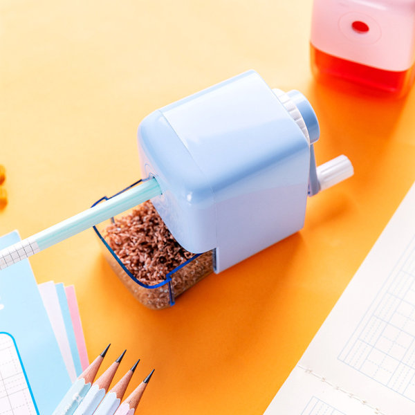 2 st röd blå Le Sharpener 133 (med vev, justerbar spets,
