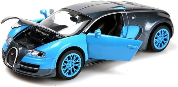 Rabatmodelbiler, 1:32 Bugatti Veyron Legering Støbte Biler med