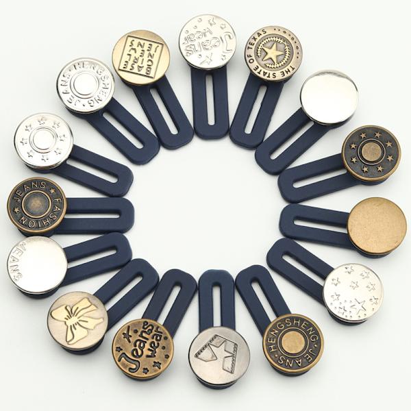 16 knapper midjeforlenger denim med avtakbar justerbar knapp