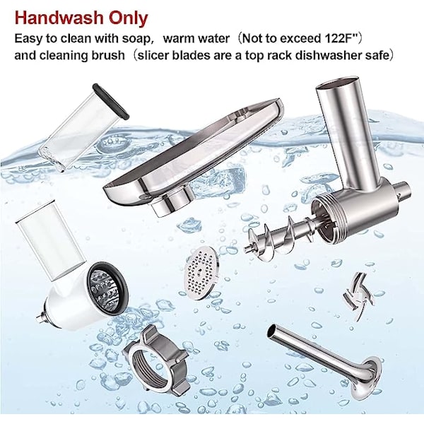 KitchenAid-lihamyllyn lisävarusteet, KitchenAid-lihamylly