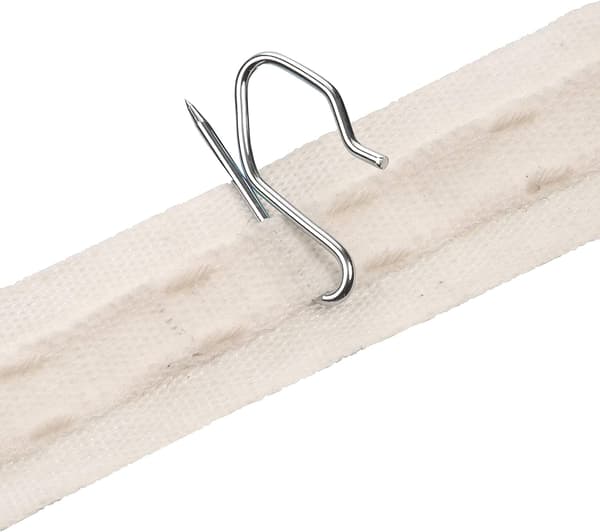 Gardinkroker (50 stk) - 2,5 cm kraftig sink -