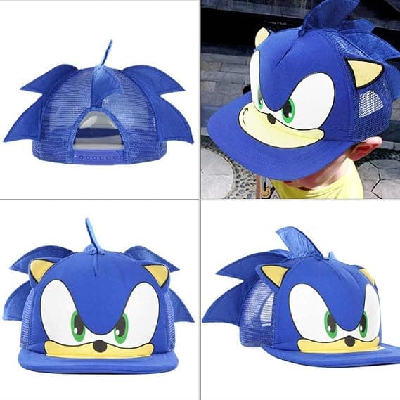 Igelkott Sonic Series Animation Rollspel Justerbar Baseballkeps