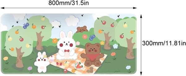 1 pakke, kun musematte, musematte for tenåringsjenter, bærbar tastatur