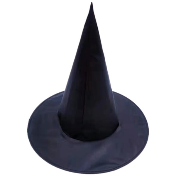 Halloween Hat Sort Oxford Klæde Heks Hat Makeup Harry Potter P