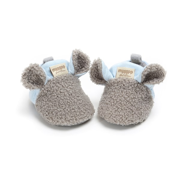 Koselige fleece tøfler for babygutter og jenter