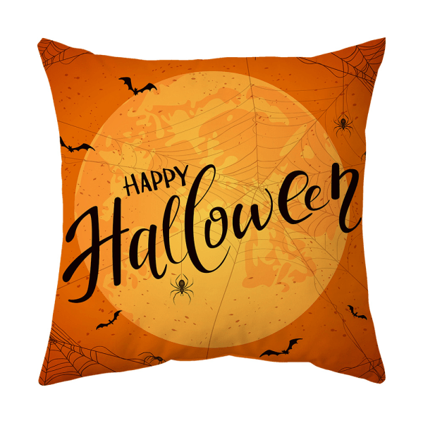 Halloween-noita-aiheinen koristeellinen tyynynpäällinen (tyyli A)