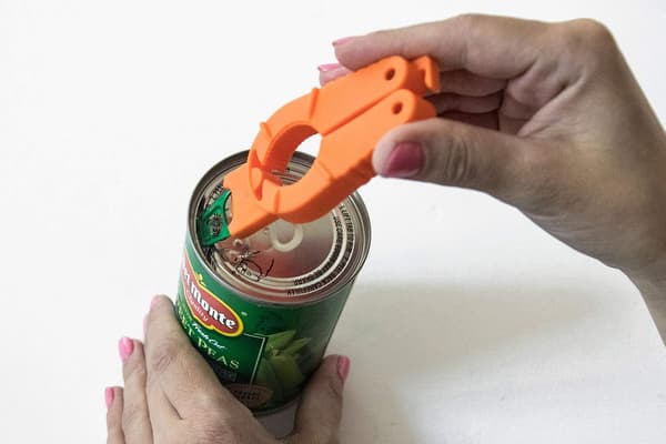 2-pakks multifunksjonell flaskeåpner og boksåpner, plastvann
