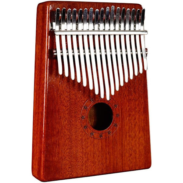 17-tangenters bærbar kalimba