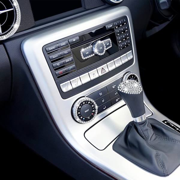 10 stk med 8500 stk Bling-bilklistremerker DIY bildekorative S