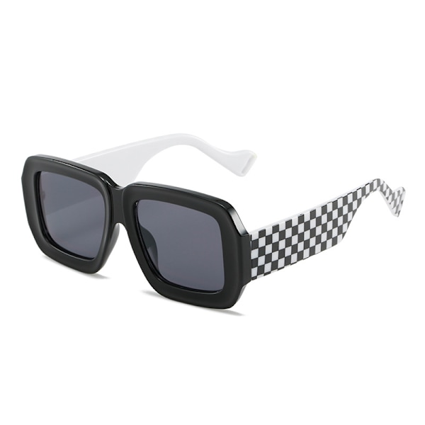 Vintage Shades Luksus Kvadratiske Solbriller Oversized Tykke Briller