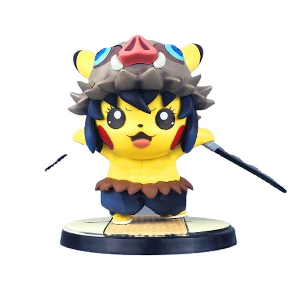 Ghost Killing Blade Manual Pikachu COS Dragt Model (2)