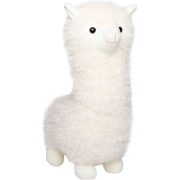 Spring Country Alpaca Plys Legetøj, Udstoppet Dyr Stor 18 Tommer Do
