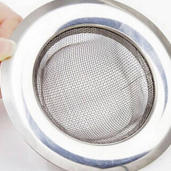 5 Rustfrit Stål Badekar Hår Catcher Stopper Brusebad Afløb Hul