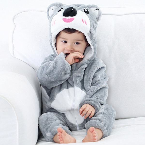 Barn & Baby Koala Onesie Jumpsuit（70-120cm） 70 (height 56-66cm)