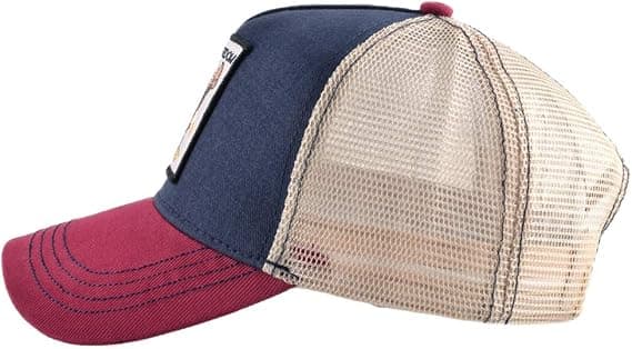 Unisex eläinverkko Trucker Hat Snapback Square Patch Baseball Ca