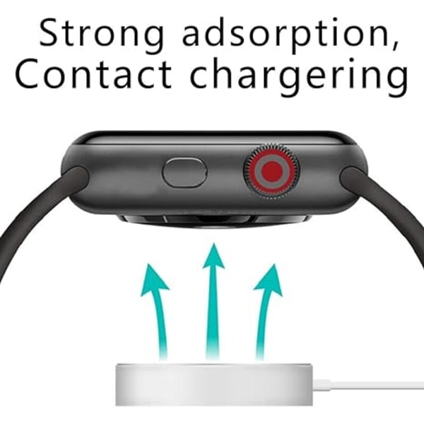 för Apple Watch laddare magnetisk laddningskabel uppdateringsversion W