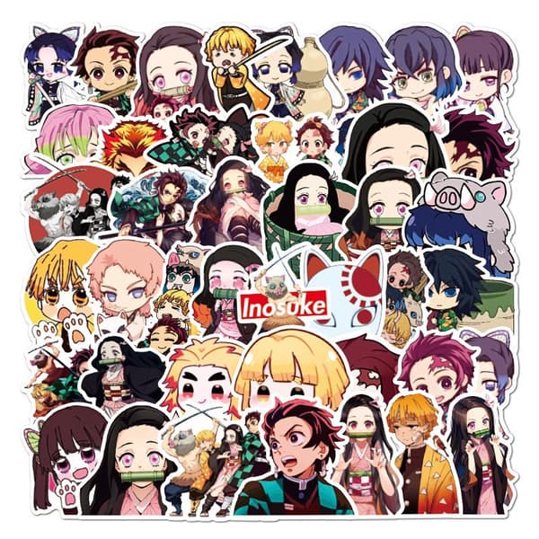 150 Ghost Blade Cartoon Version Stickers Vandtætte Dekorative S