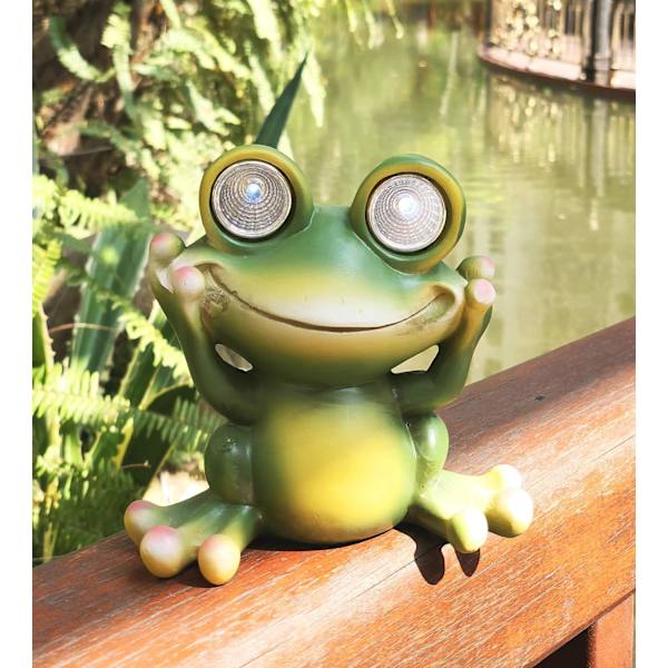 Simulerte dyre-solcellelamper for påske utendørs, San King Cute