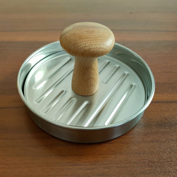 Tryk hamburger rustfrit stål brødform tryk rund tryk bre