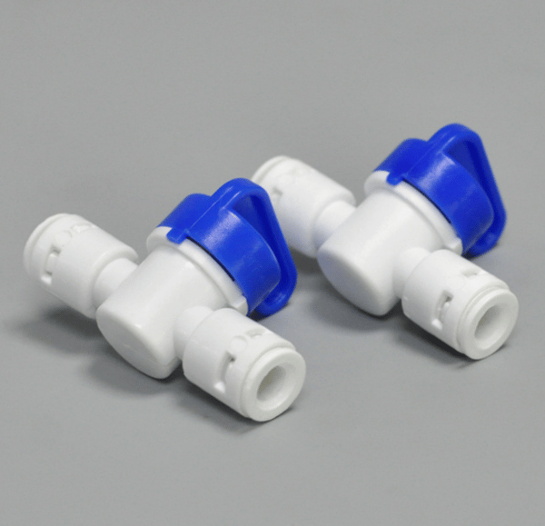 10 stk 2-punkts kuleventil rett bryter vannrenser tilbehør
