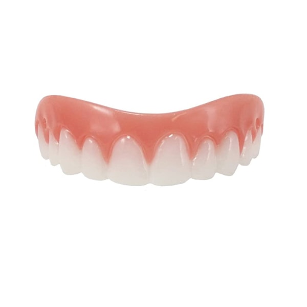 Förpackning med 5 ljusa vita toppfaner kosmetiska tänder