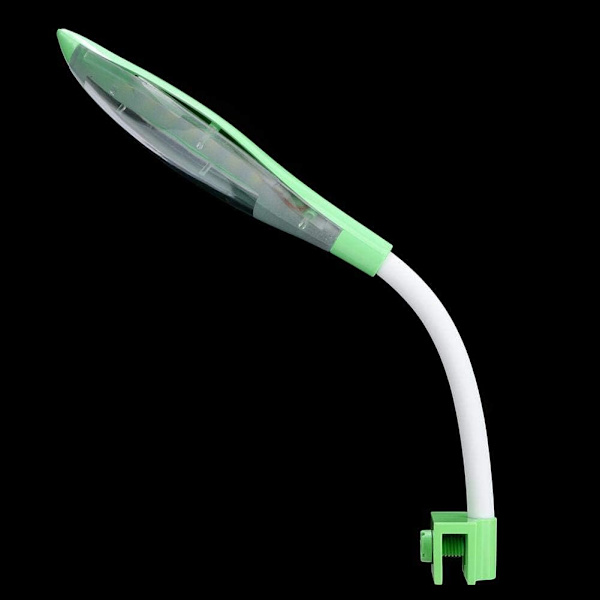 Akvarie Mini USB Skildpadde Lampe Fiskeskål Akvarium LED Clip On Lea