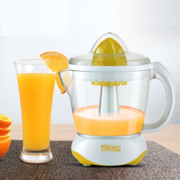 1 stk. Hvit Elektrisk Juicer - Juicer for Appelsiner og Sitroner