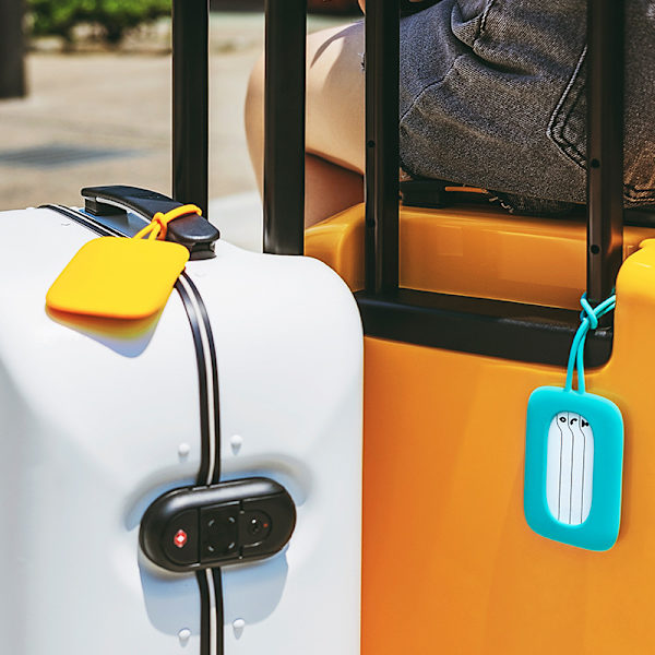 5 stk Kuffert Bagasjelapp Trolley Boarding Kuffert ID-lapp Bagga