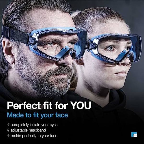 Perfekt passande skyddsglasögon | Dammskyddsglasögon