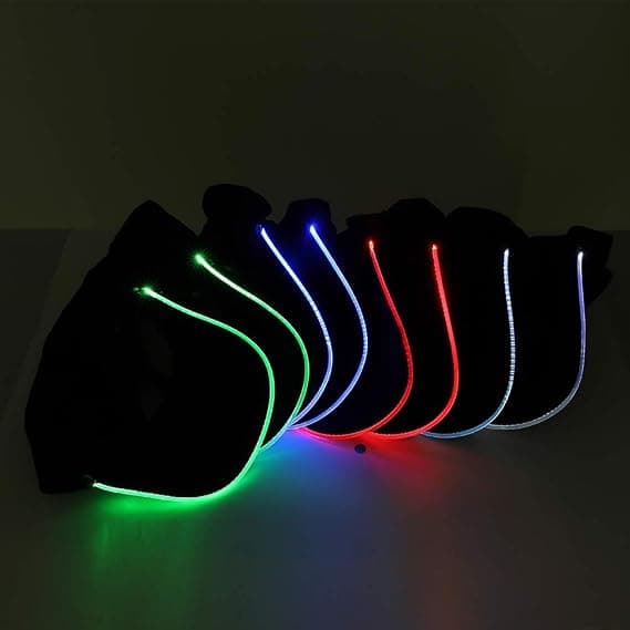 Hat LED Lys Op Baseball Cap Fest Hat Rave Tilbehør til Fes
