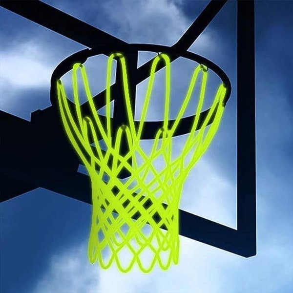 Nattlys Basketball Net Lysende Utendørs Bærbar Solcelledrevet