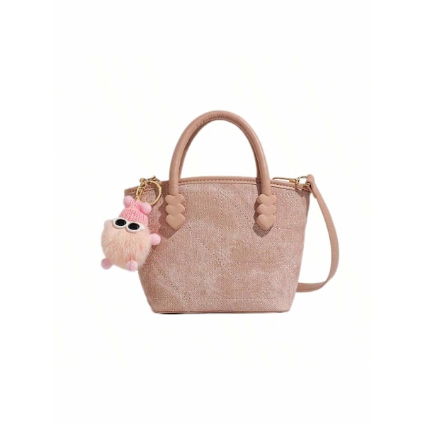 Håndtasker til kvinder - Crossbody tasker, søde skuldertasker, clutch tasker, pendler crossbody tasker til piger og kvinder - Pink Pink