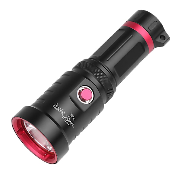 P70 kraftig oppladbar dykkerlykt 26650 profesjonell dykking P