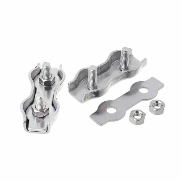 8 stk Duplex Wire Rope Clamps M3 Duplex Wire Clamps Cable Rop