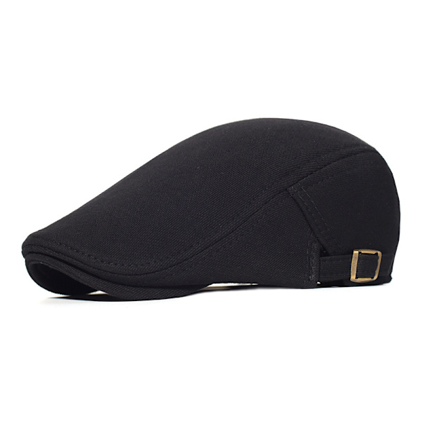 Basker keps män justerbar platt vintage hatt