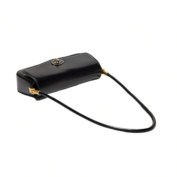 Dame Skuldertasker, Håndtasker, Messenger Tasker, Punge, Clutches Lavet af Læder - Sort Black