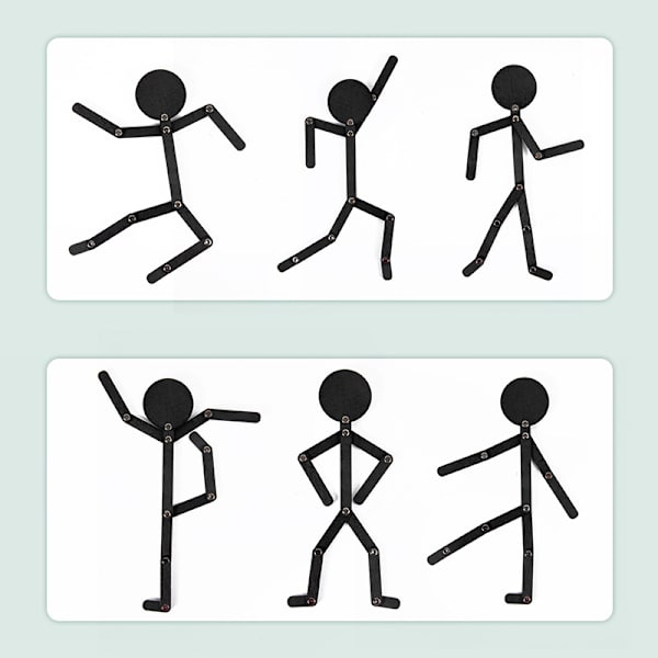 Tidig utbildning kreativ modell sport träfigur leksak intellig