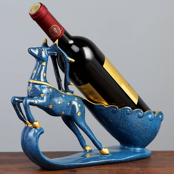Barware Elk Wine Rack Vardagsrum TV-skåp Hem Vin Skåp W