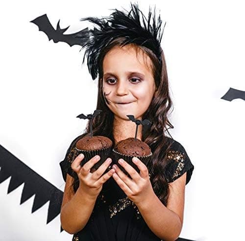 Plastik Halloween Picks Halloween Cupcake Topper Picks Spøgelse Dec