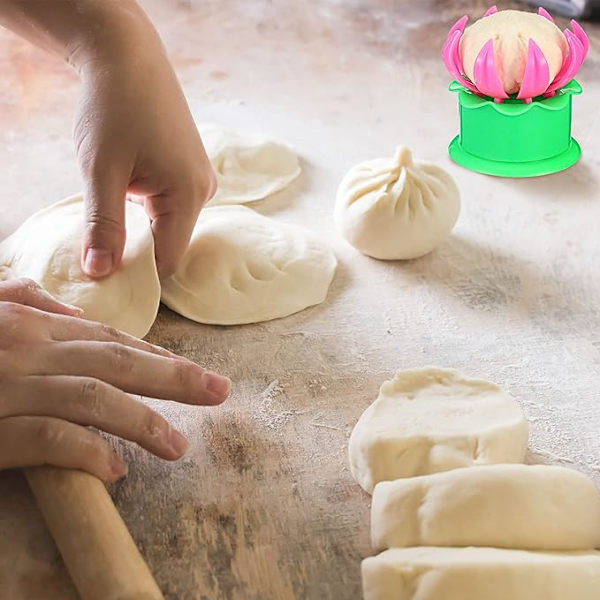 2 st Bun Maker Bun Dumpling Maker Ångad Fylld Plastform