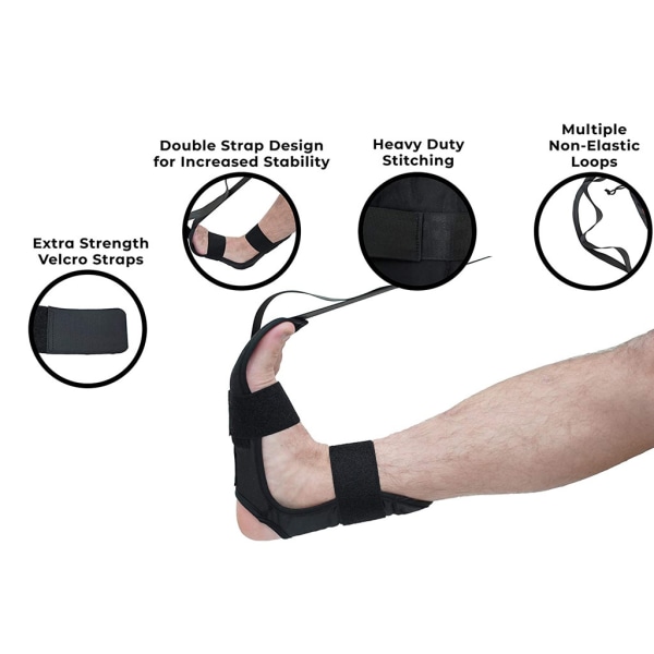Yoga Ligament Stretching Belt Foot Rehab Strap Flexibilitet Resis