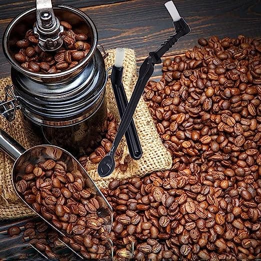 Sæt med 4 kaffebørste til espressomaskine